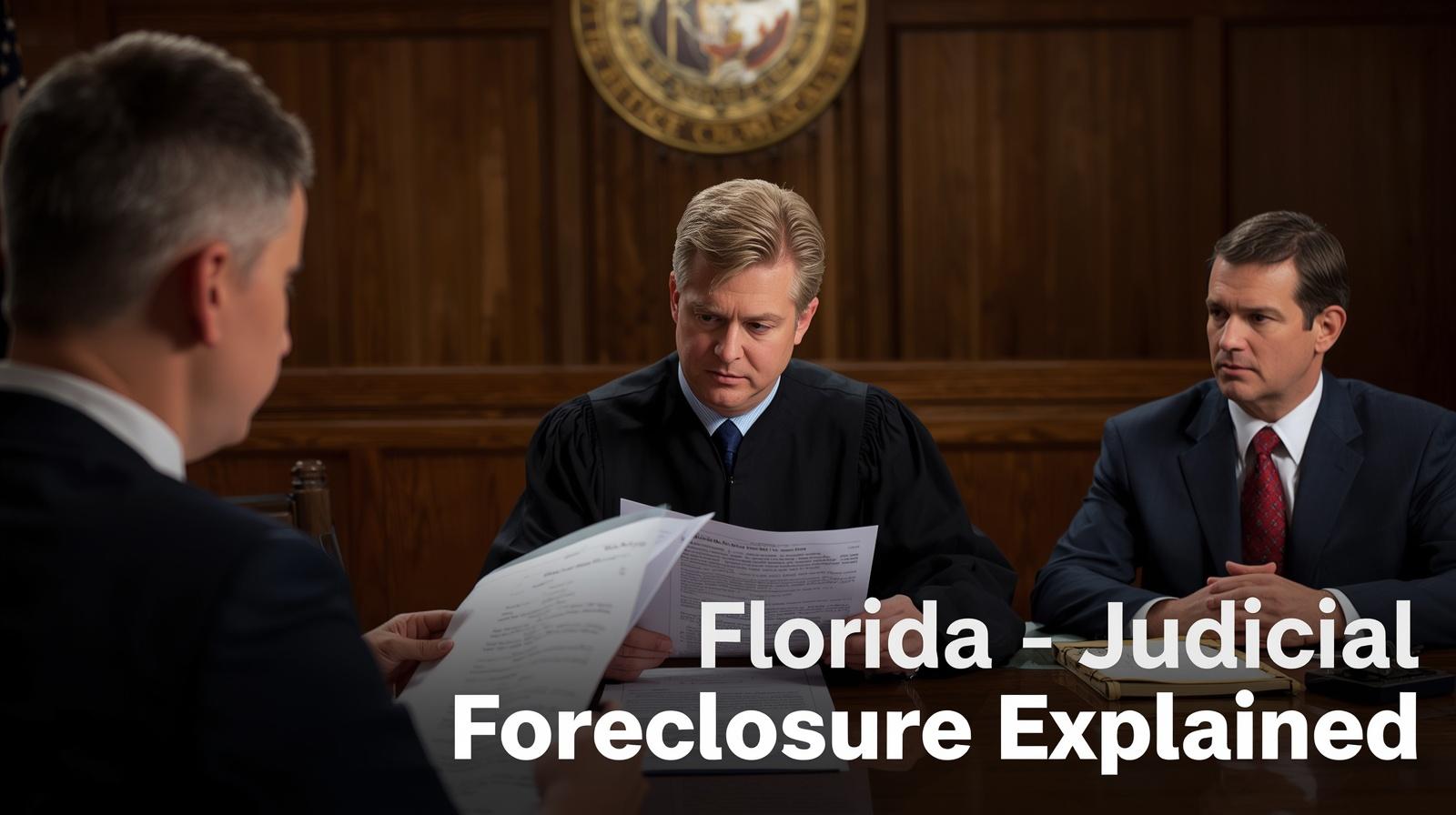 Florida Judicial Foreclosure Explained