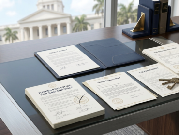 Breach of Real Estate Contract in Florida involving a signed property agreement
