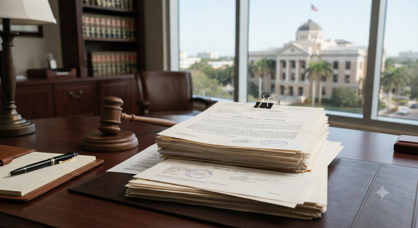 what happens after receiving a foreclosure lawsuit Florida legal process explained