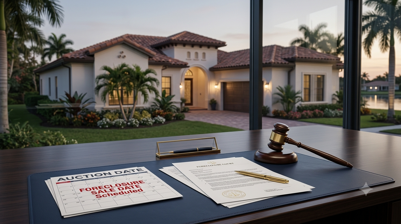 Foreclosure sale date scheduled in Florida