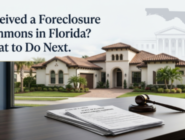 foreclosure summons in Florida
